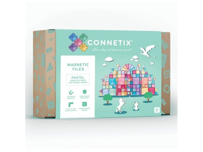 Connetix Pastel Creative Pack 120 stuks