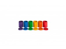 Grapat Coloured Cups With Cover